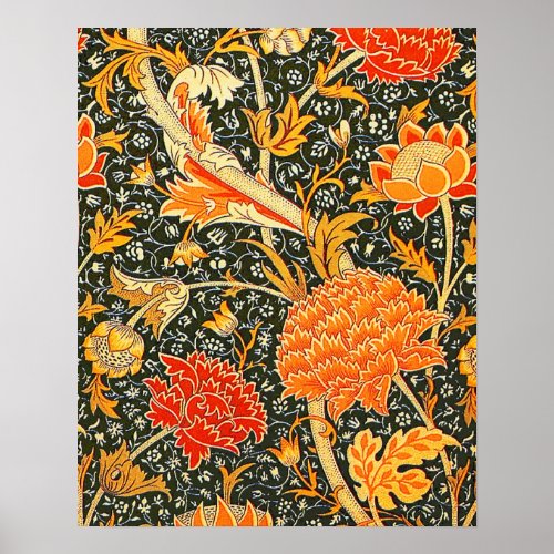 William Morris Cray Wallpaper Pattern Poster