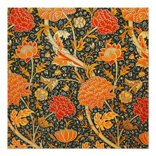 William Morris Cray Wallpaper Pattern Poster