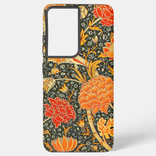 William Morris Cray Wallpaper Pattern Samsung Galaxy S21 Ultra Case