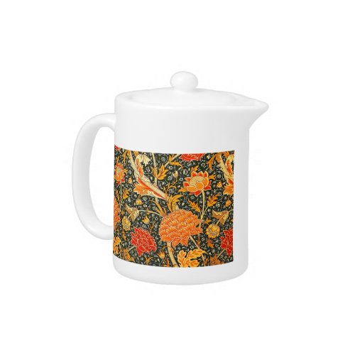 William Morris Cray Wallpaper Pattern Teapot