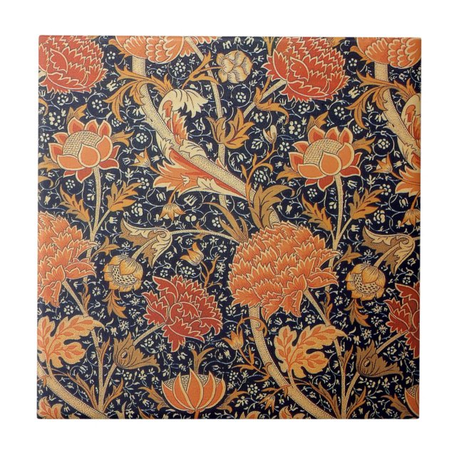 William Morris Cray Wallpaper Pattern Tile (Front)