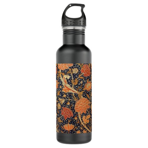 William Morris Cray Wallpaper Pattern Water Bottle