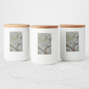 William Morris Crystalized Food Storage Canisters Food Label