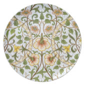 William Morris Daffodil Chintz Pattern Plate (Front)