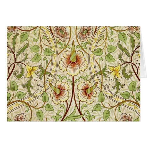 William Morris Daffodil Classic Flower Wallpaper