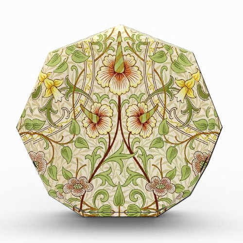 William Morris Daffodil Classic Flower Wallpaper Acrylic Award