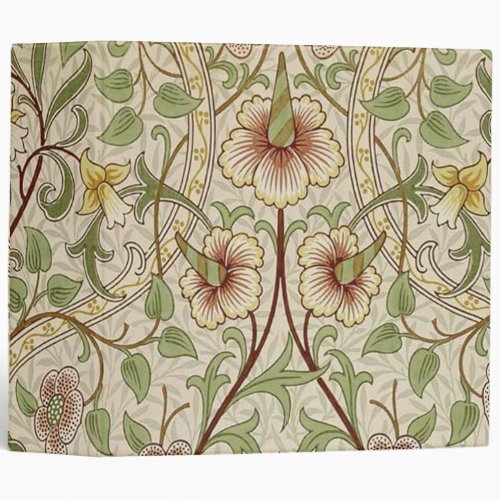 William Morris Daffodil Classic Flower Wallpaper Binder