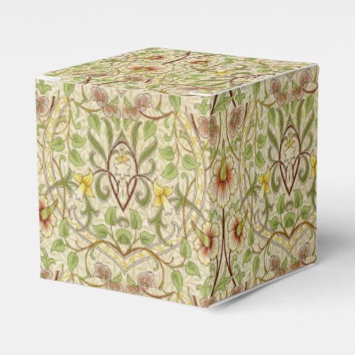 William Morris Daffodil Classic Flower Wallpaper Favor Boxes
