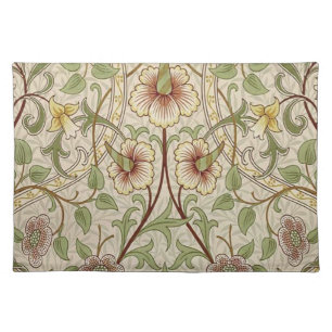 William Morris Daffodil Classic Flower Wallpaper Placemat