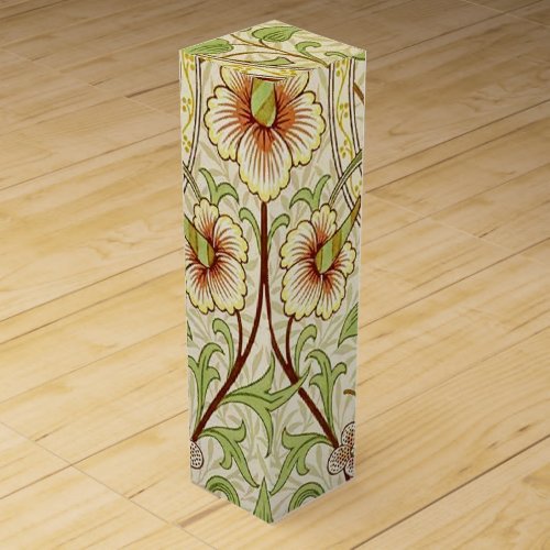 William Morris Daffodil Classic Flower Wallpaper Wine Gift Box