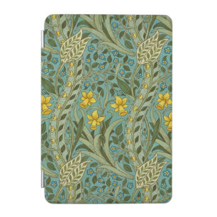 William Morris Daffodil Floral Pattern Classic iPad Mini Cover