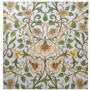 William Morris Daffodil Floral Pattern Napkin Set