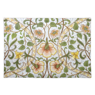 William Morris Daffodil Floral Pattern Placemat