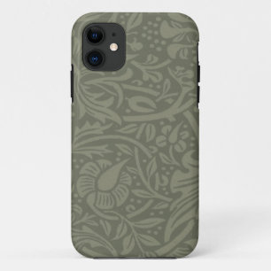 William Morris Daffodil Floral Wallpaper iPhone 11 Case