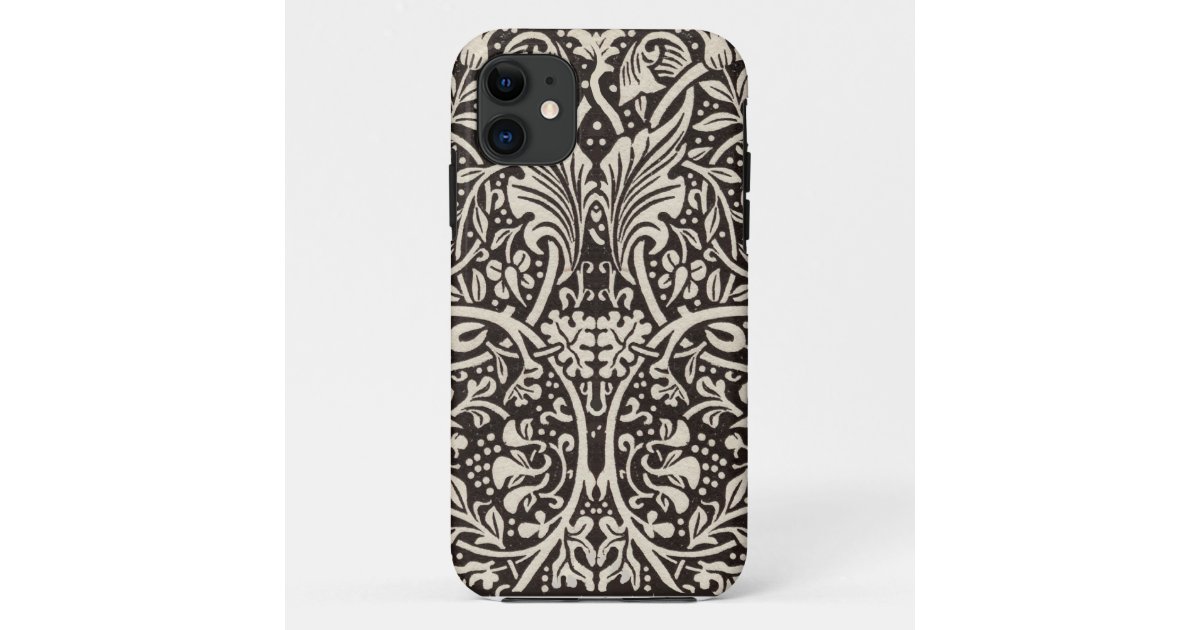 Phone Cover Rfa William Morris Daffodil Floral Wallpaper Case-Mate iPhone Case | Zazzle