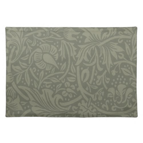 William Morris Daffodil Floral Wallpaper Cloth Placemat