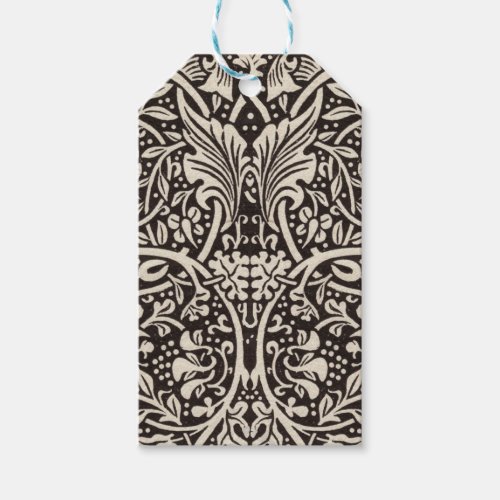 William Morris Daffodil Floral Wallpaper Gift Tags