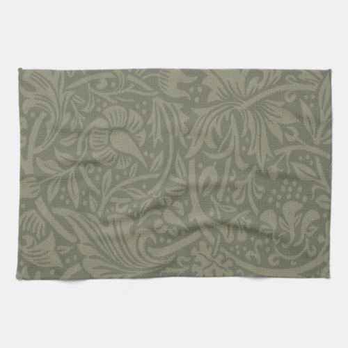 William Morris Daffodil Floral Wallpaper Kitchen Towel