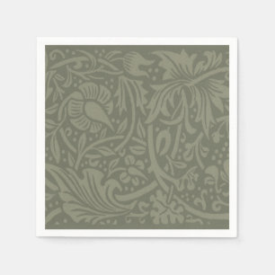 William Morris Daffodil Floral Wallpaper Napkins