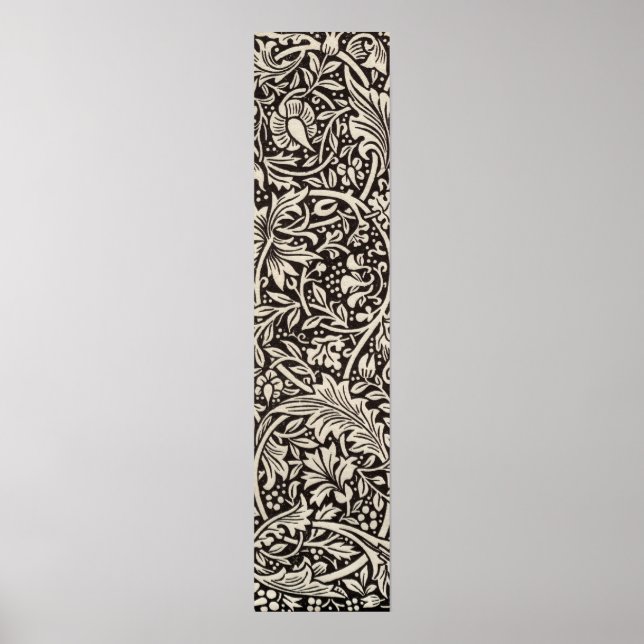 William Morris Daffodil Floral Wallpaper Poster (Front)