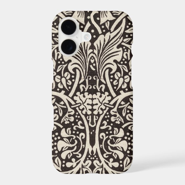 William Morris Daffodil Floral Wallpaper Samsung Galaxy Case (Back)
