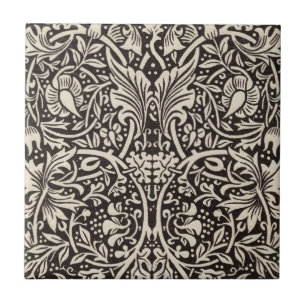 William Morris Daffodil Floral Wallpaper Tile