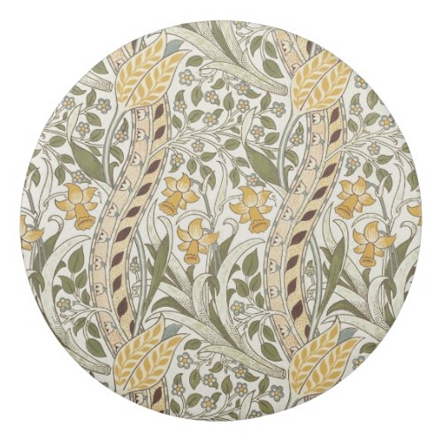 William Morris Daffodil Garden Flower Classic Bota Eraser