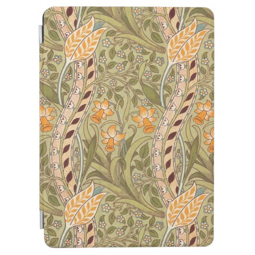 William Morris Daffodil Garden Flower Classic Bota iPad Air Cover