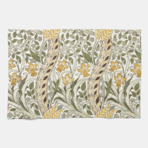William Morris Daffodil Garden Flower Classic Bota Kitchen Towel