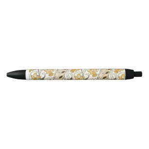 William Morris Daffodil Garden Flower Classic Bota Pen