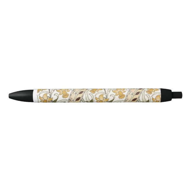 William Morris Daffodil Garden Flower Classic Bota Pen (Front)