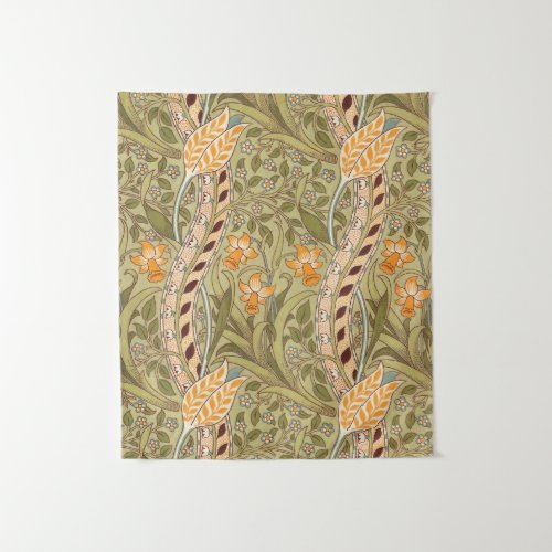 William Morris Daffodil Garden Flower Classic Bota Tapestry