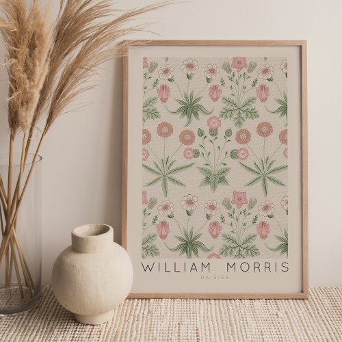 William Morris Daisies Wall Art Print