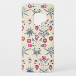 William Morris Daisy Floral Pattern Red Orange Case-Mate Samsung Galaxy S9 Case