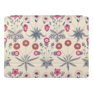 William Morris Daisy Floral Pattern Red Orange iPad Pro Cover