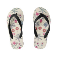 William Morris Daisy Floral Pattern Red Orange