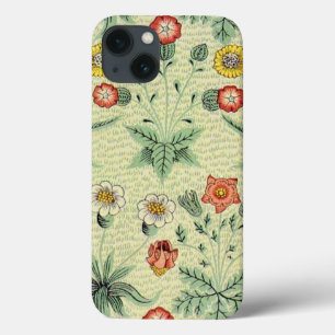 William Morris Daisy Floral Wallpaper Pattern iPhone 13 Case