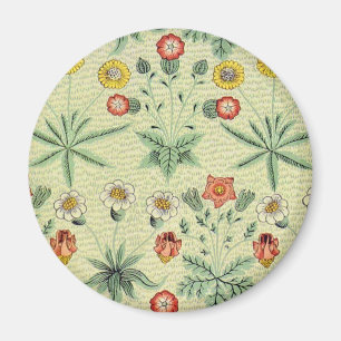 William Morris Daisy Floral Wallpaper Pattern Magnet