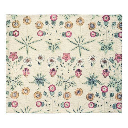 William Morris Daisy Wallpaper King Duvet Cover