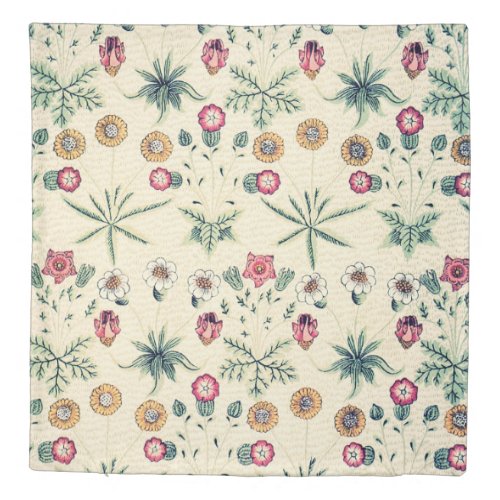 William Morris Daisy Wallpaper Queen Duvet Cover