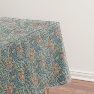 William Morris Decorative Art Iris Pattern Tablecloth