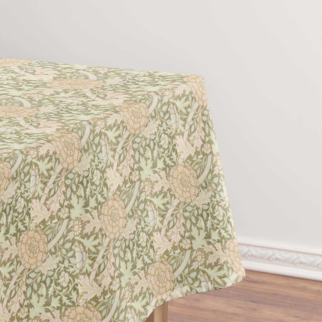 William Morris Decorative Art Norwich Pattern Tablecloth Zazzle