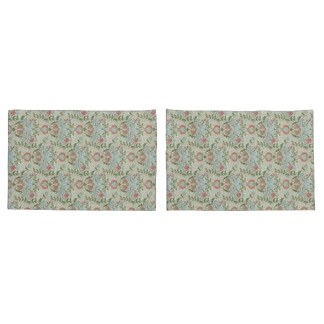 William Morris Decorative Art Persian Pattern Pillow Case (Back-Set)
