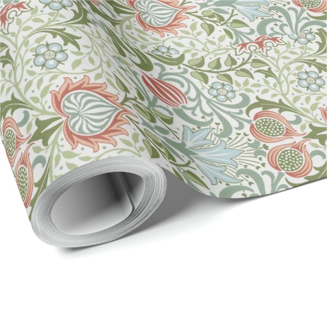 William Morris Decorative Art Persian Pattern Wrapping Paper (Roll Corner)