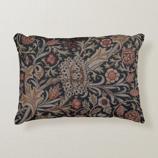 William Morris Decorative Art Trent Pattern Accent Pillow (Front)