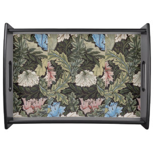 William Morris Decorative Art Wreath Pattern Serving Tray