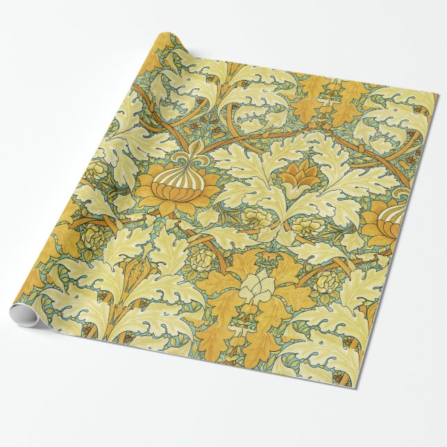 William Morris Design #11 at SusieJayne Wrapping Paper (Unrolled)