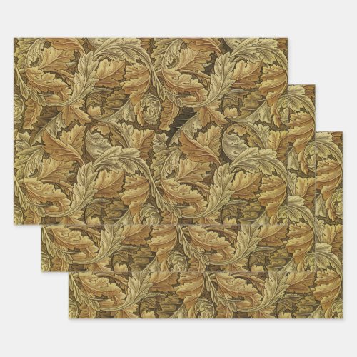 William Morris Design 2 Wrapping Paper Sheets