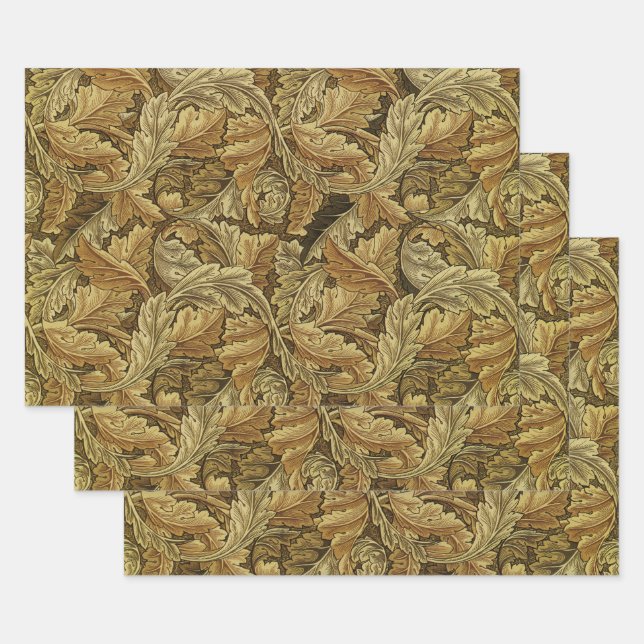 William Morris Design #2 Wrapping Paper Sheets (Set)
