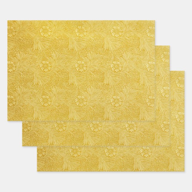 William Morris Design #3 Wrapping Paper Sheets (Set)